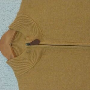 Walter Hagen XL Golden Tan Cotton Golf Sweater Vest